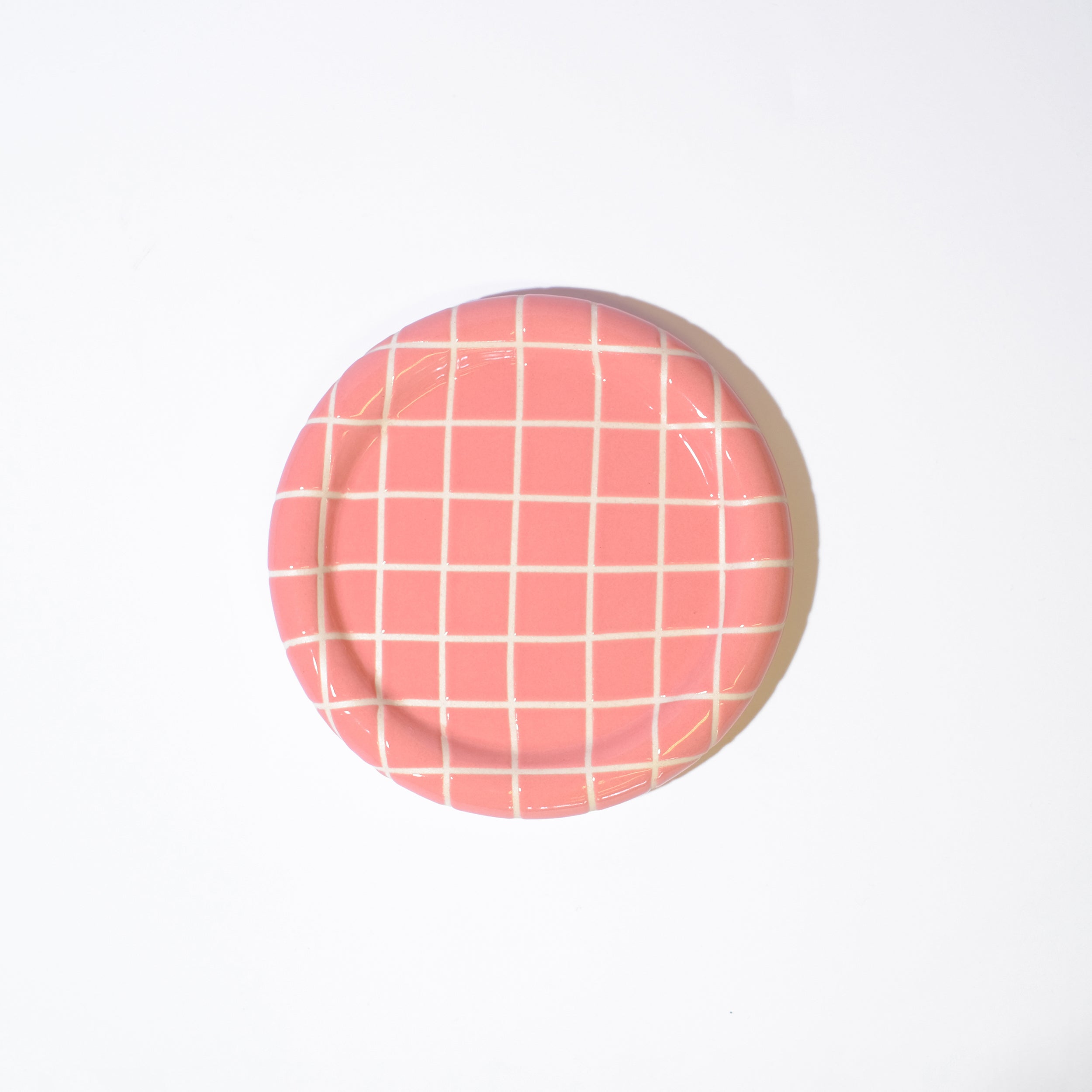 Pink Tile Coaster - Sleepy Mountain