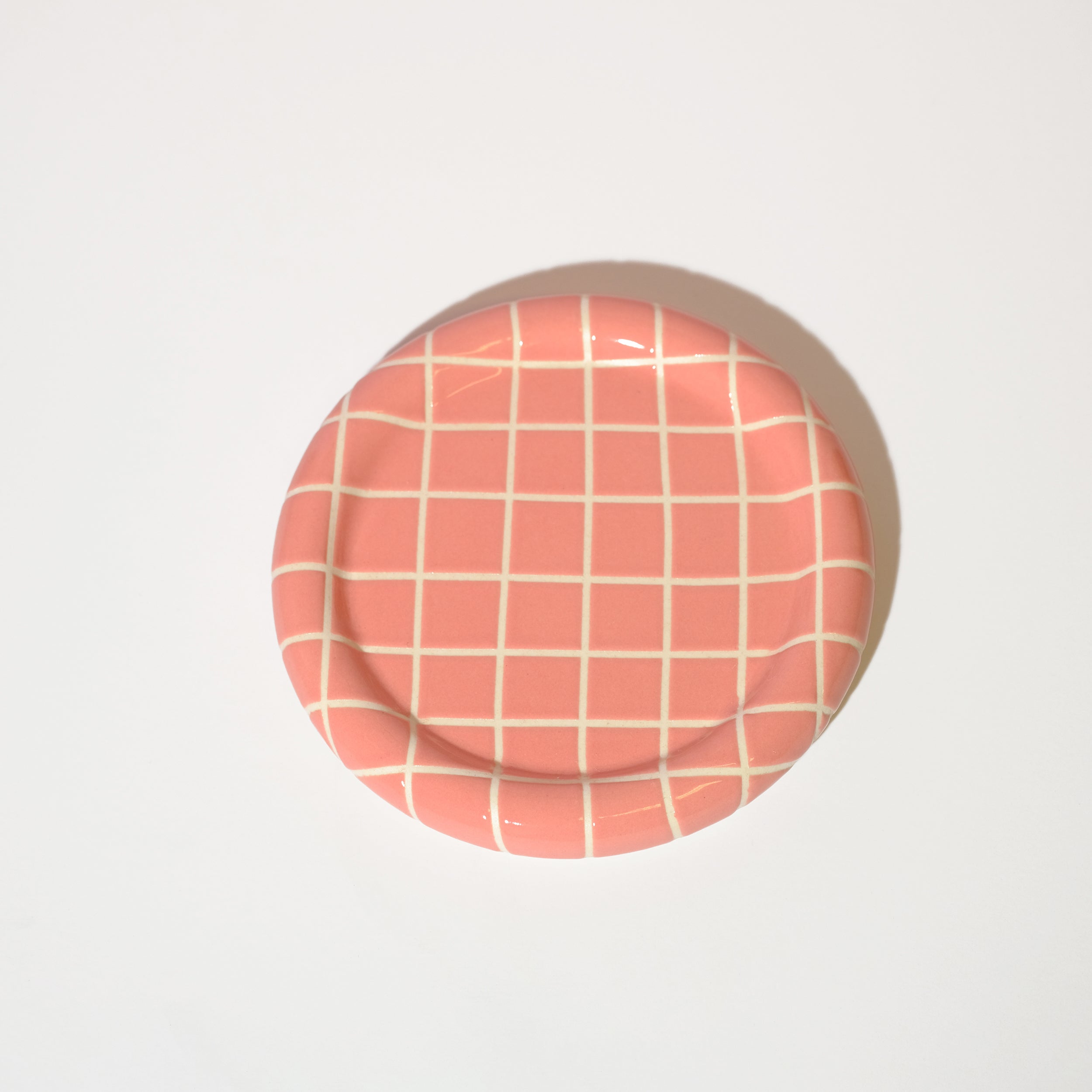 Pink Tile Coaster - Sleepy Mountain