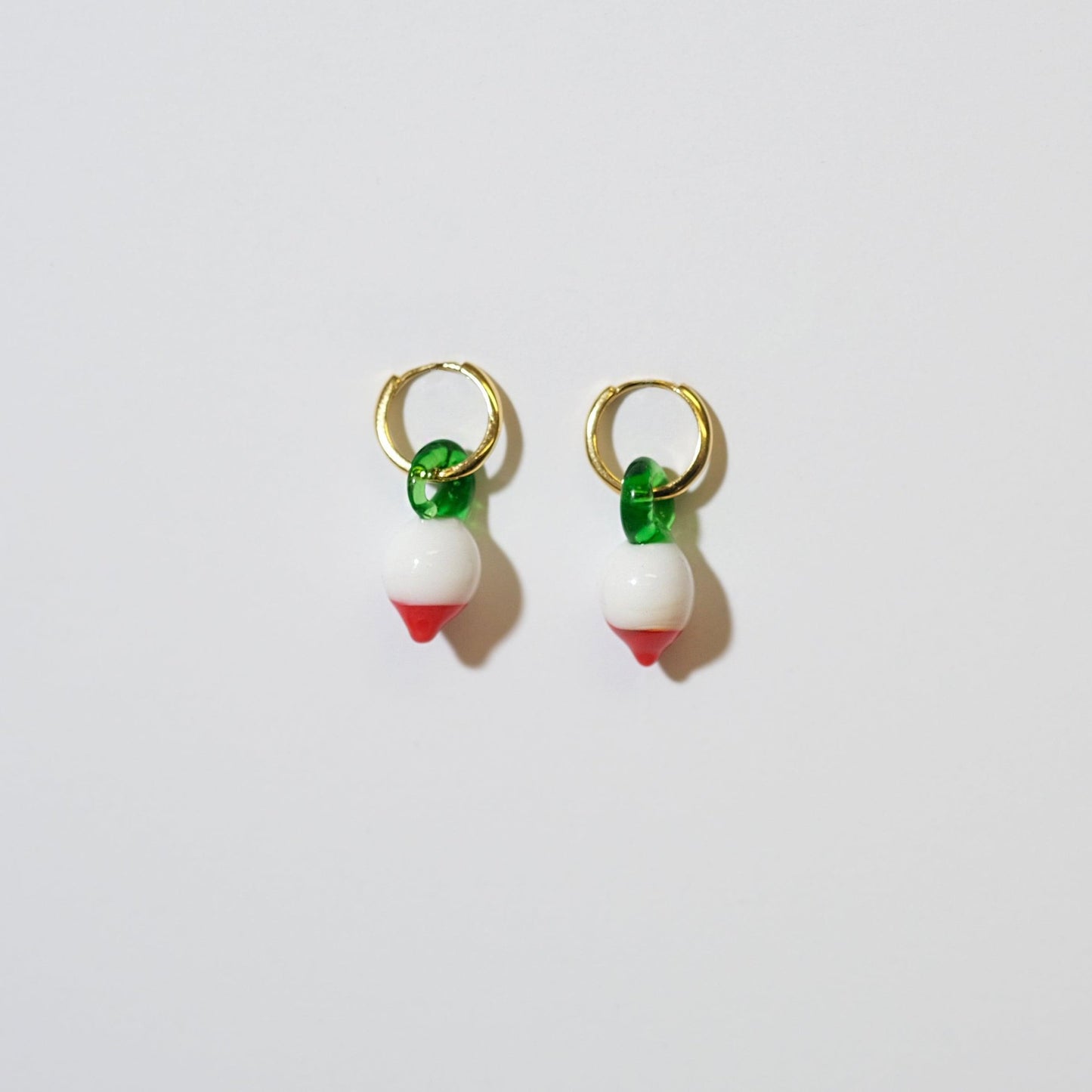 Radish Hoop Earrings - Sleepy Mountain