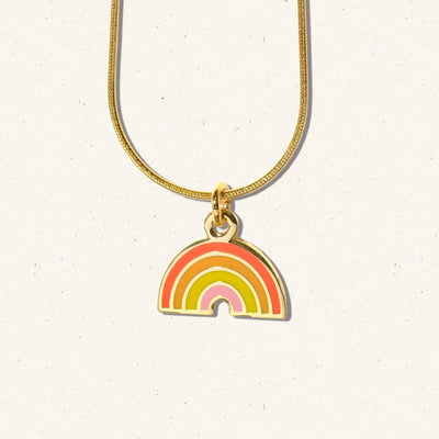 Rainbow Charm Necklace - Sleepy Mountain