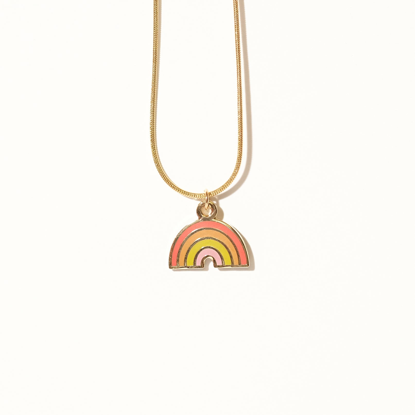 Rainbow Charm Necklace - Sleepy Mountain