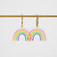 Rainbow Hoop Earrings - Sleepy Mountain
