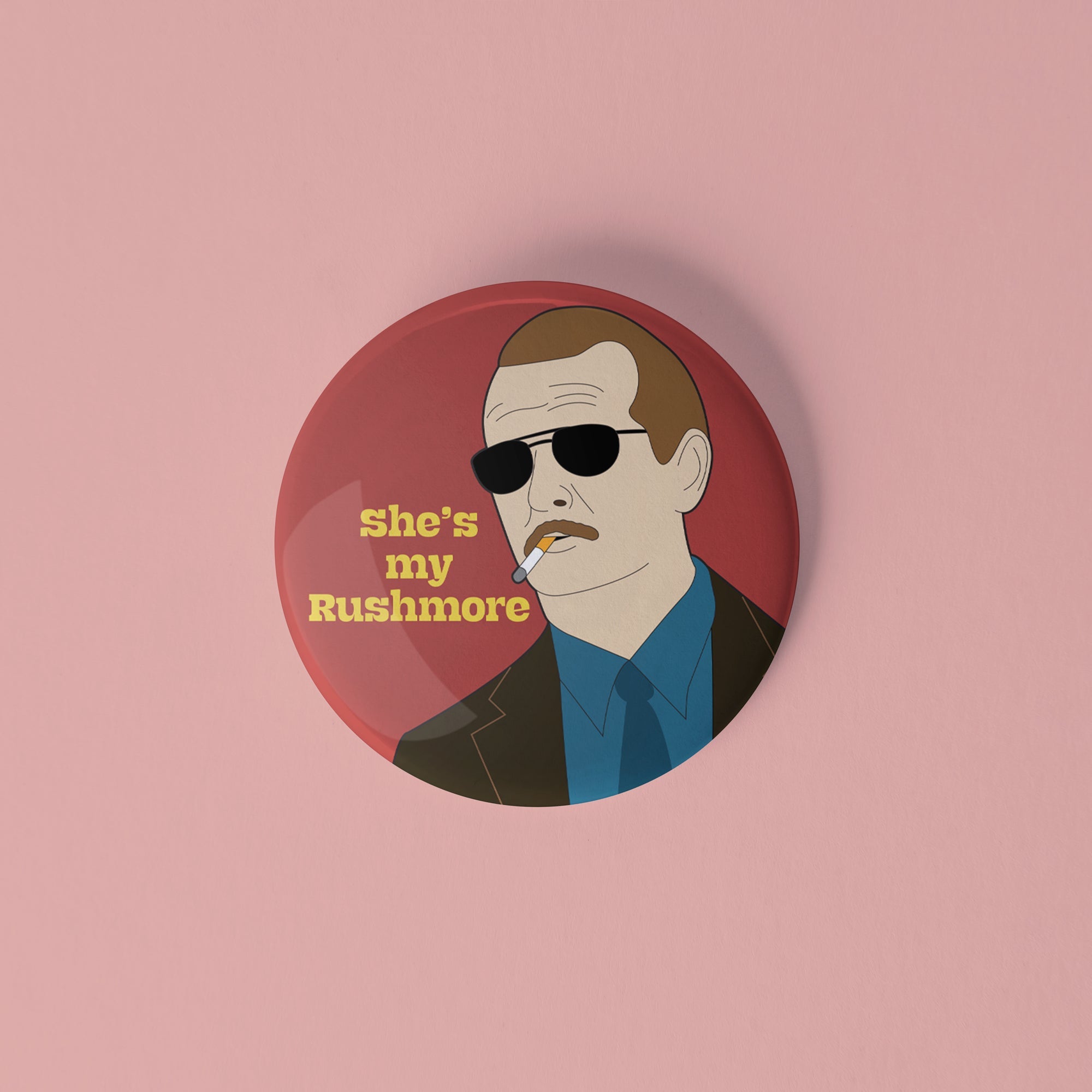 Rushmore set of 4 Buttons - Sleepy Mountain