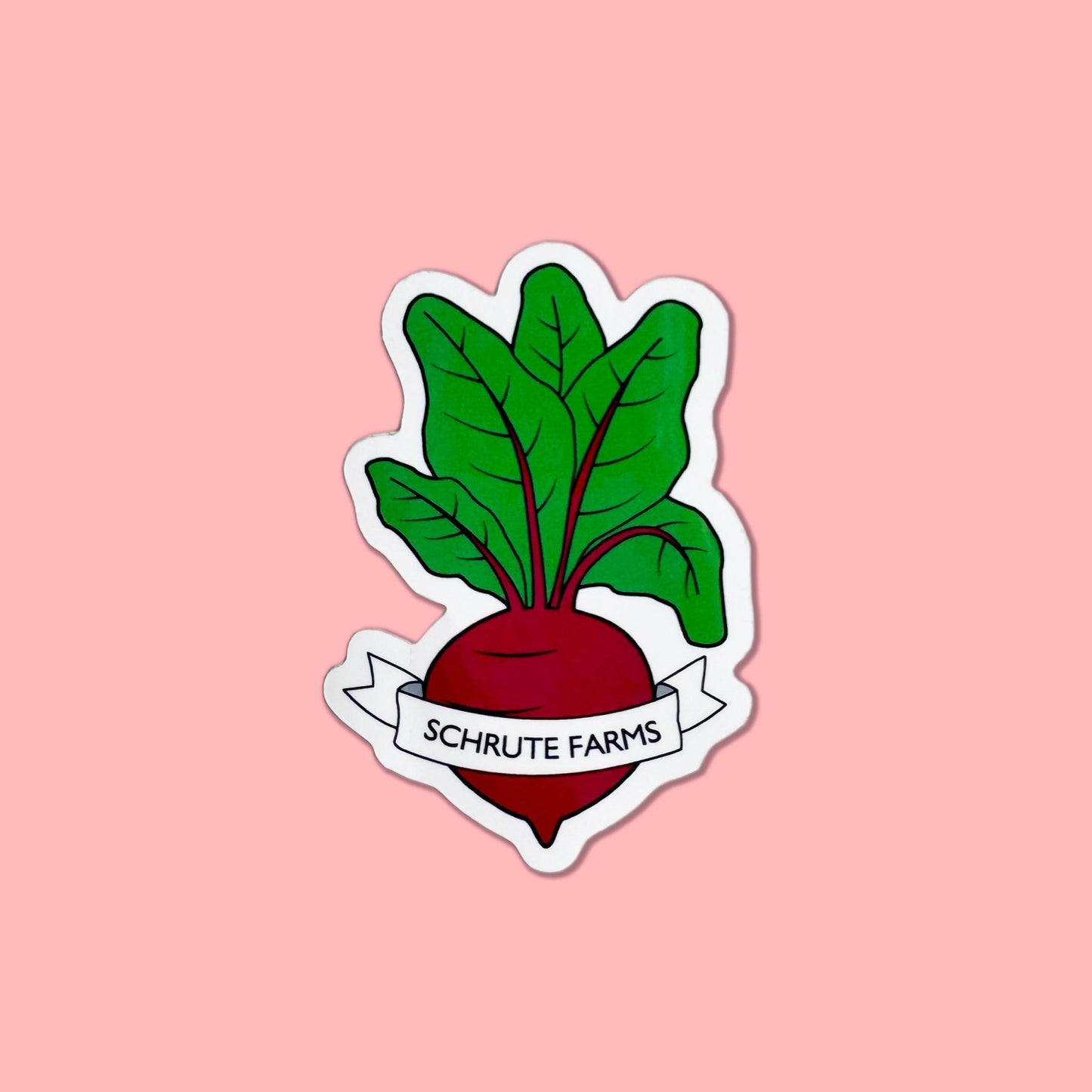 Schrute Farms Beet Sticker - Sleepy Mountain