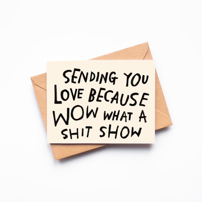 Sending you love card by rani ban co - Sleepy Mountain