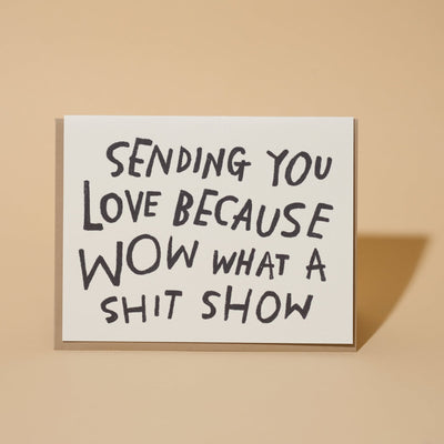 Sending you love card by rani ban co - Sleepy Mountain