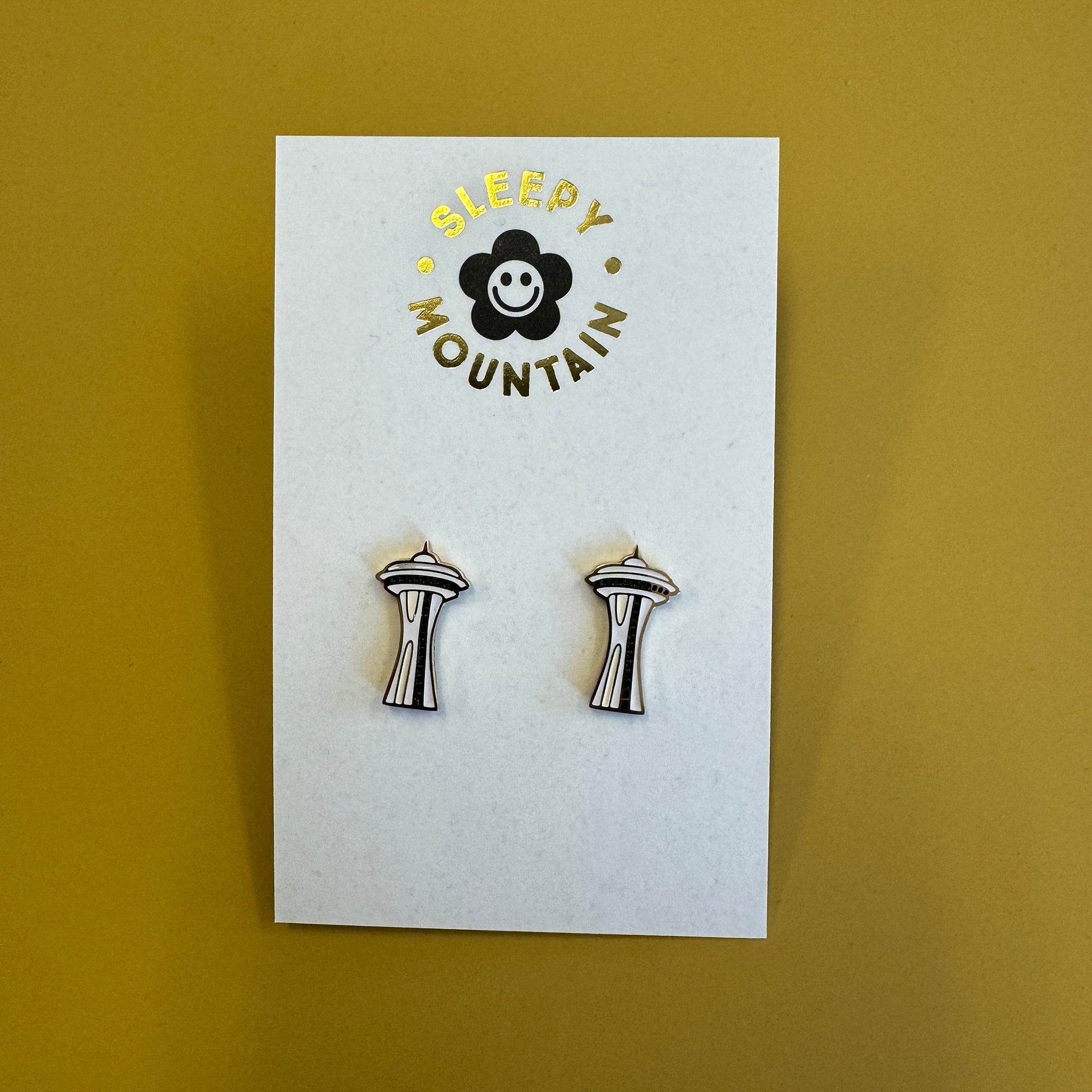Space Needle Earrings - Sleepy Mountain