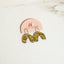 Sparkly Gold - Mini Arch Hoop Earrings - Sleepy Mountain