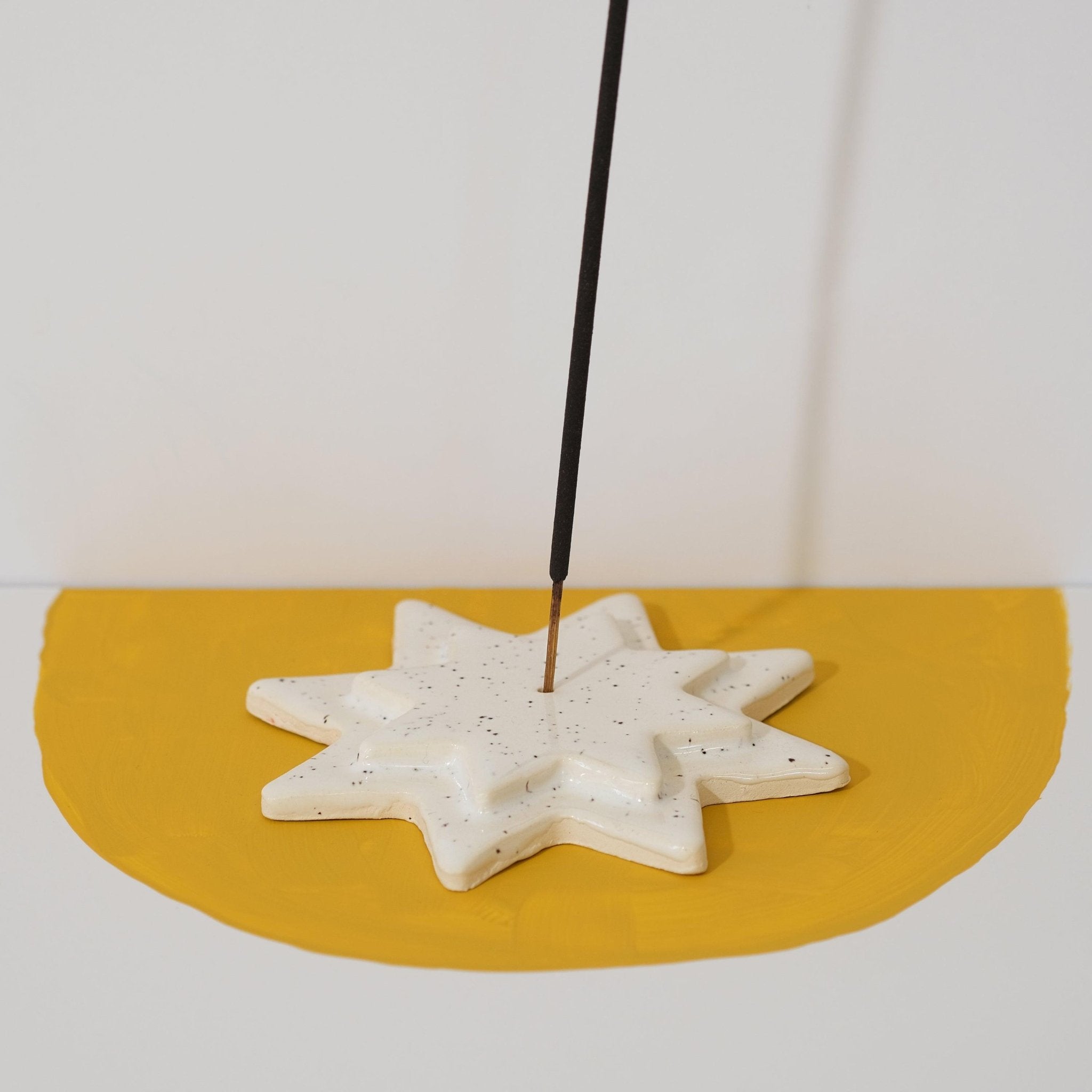 Speckled Star Ceramic Incense Holder - Sleepy Mountain