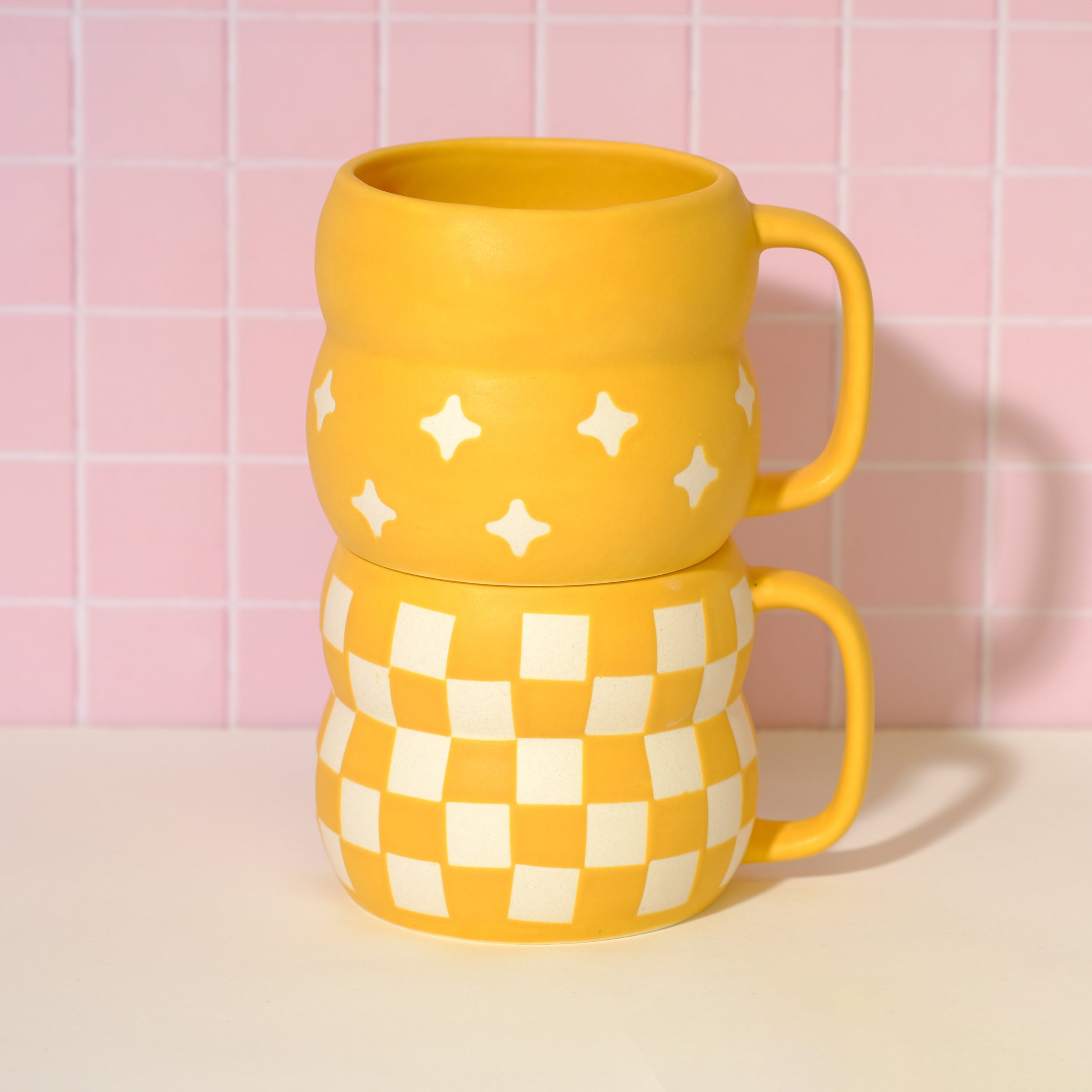 Star Bubble Mug in Marigold - Sleepy Mountain
