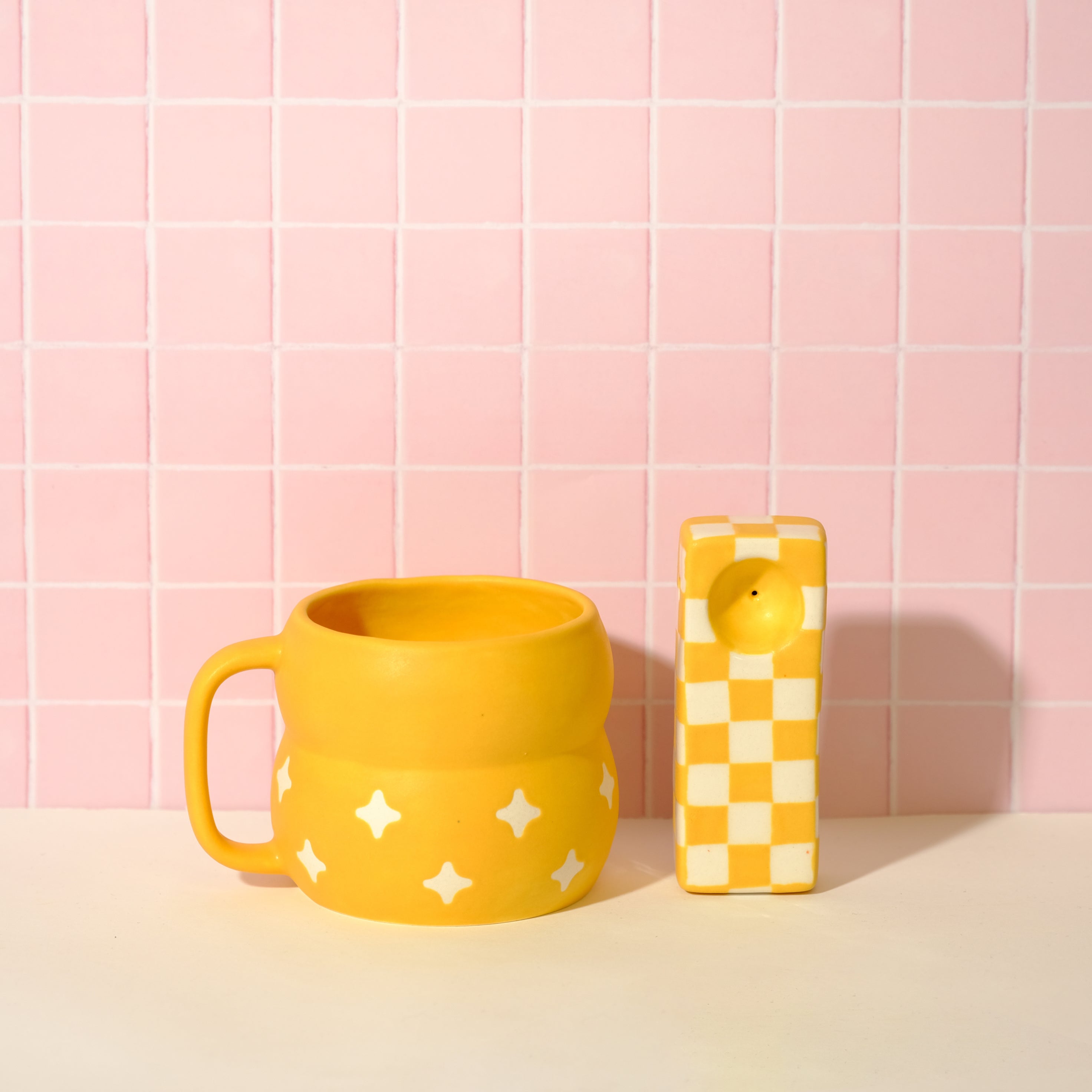 Star Bubble Mug in Marigold - Sleepy Mountain
