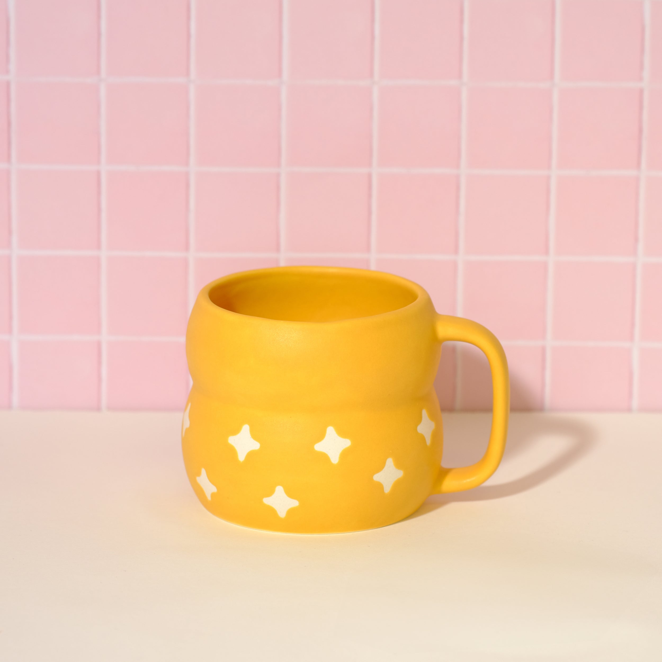 Star Bubble Mug in Marigold - Sleepy Mountain