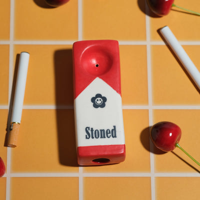 Stoned Ceramic Pipe - Sleepy Mountain