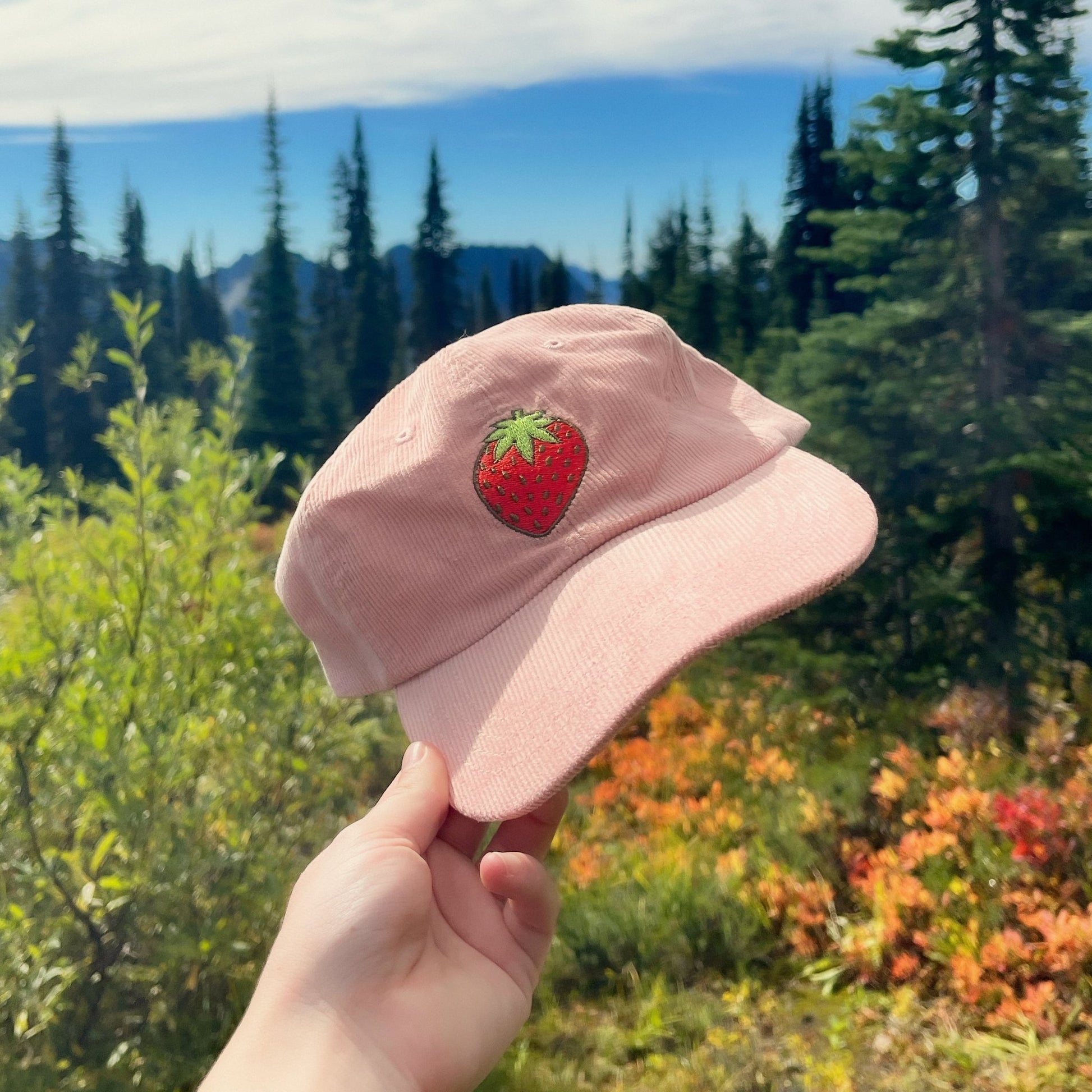 Strawberry Hat - Sleepy Mountain