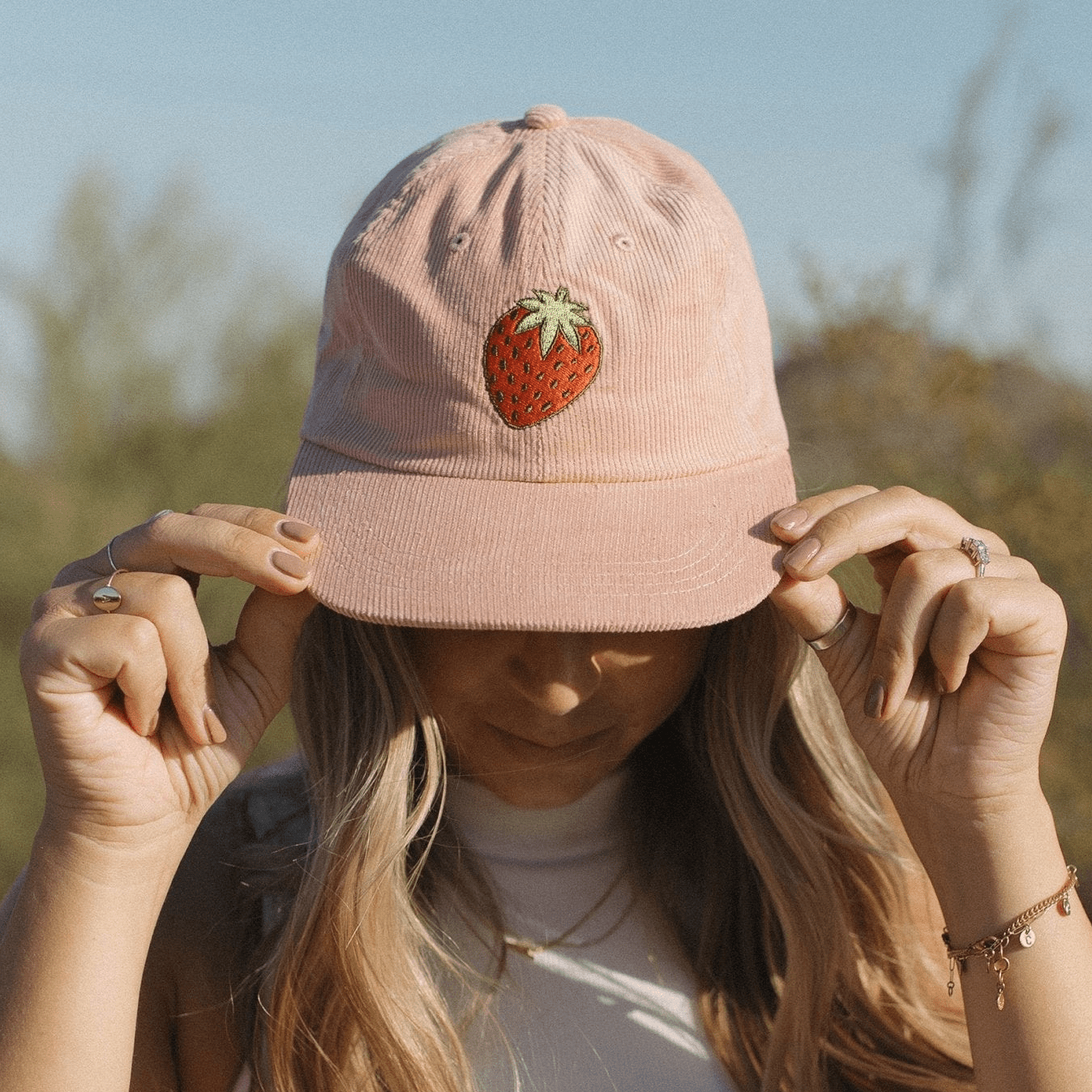 Strawberry Hat - Sleepy Mountain