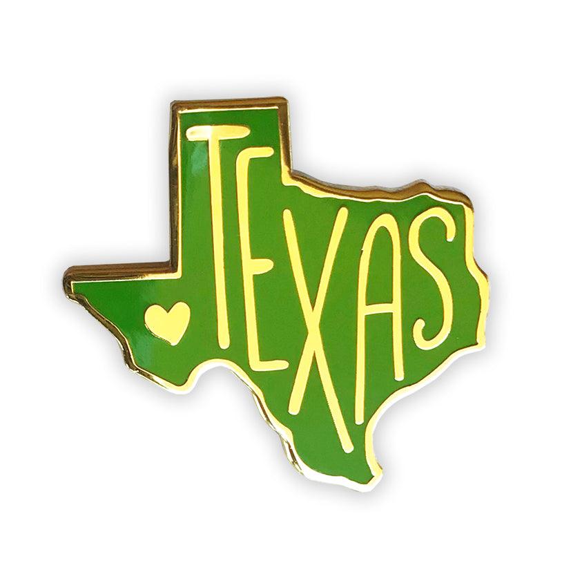 Texas Enamel Pin - Sleepy Mountain