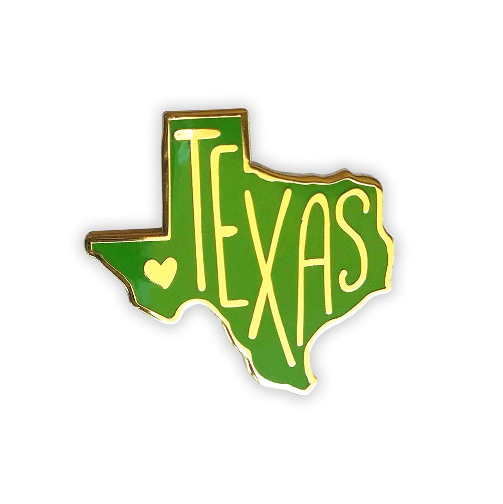 Texas Enamel Pin - Sleepy Mountain