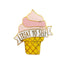 Treat Yo Self Ice Cream Cone Enamel Pin - Sleepy Mountain