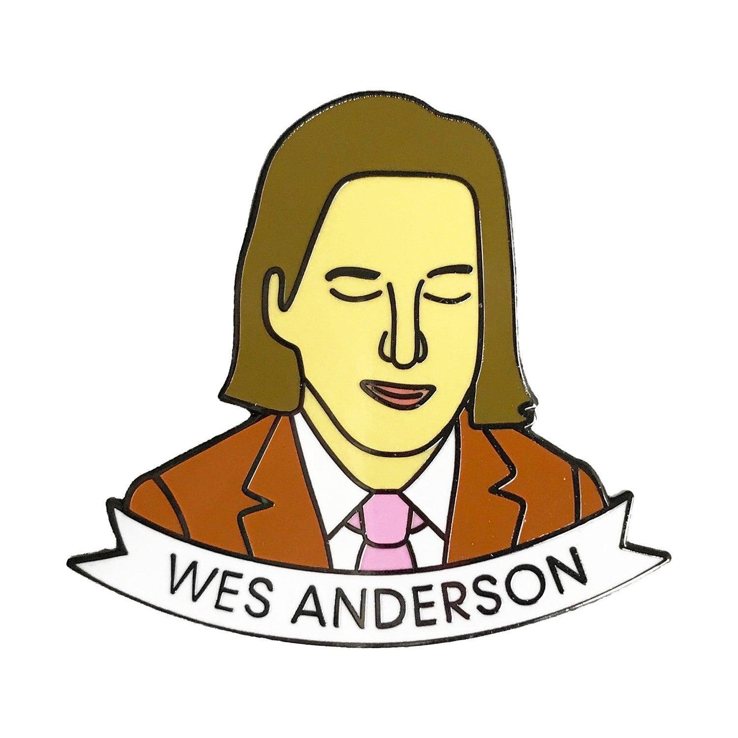 Wes Anderson Enamel Pin - Sleepy Mountain