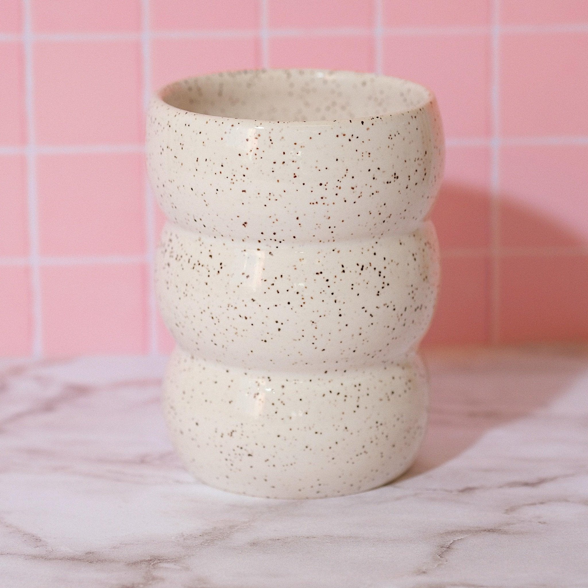 Bubble Ceramic Cup 10 oz - Sleepy Mountain