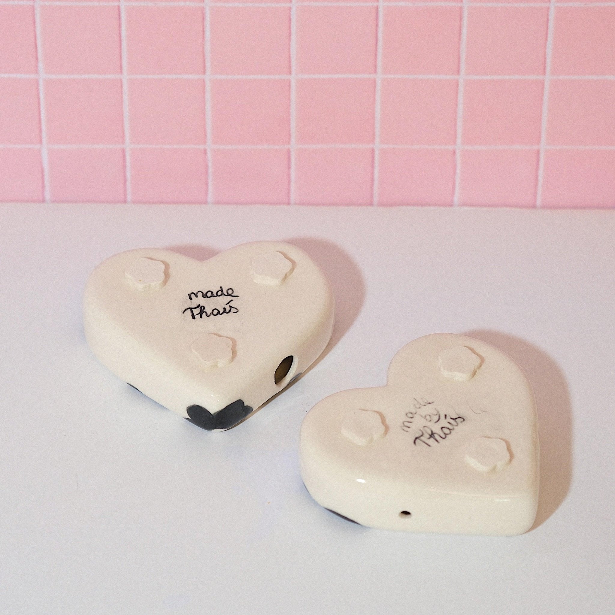 Flower Porcelain Heart - Sleepy Mountain